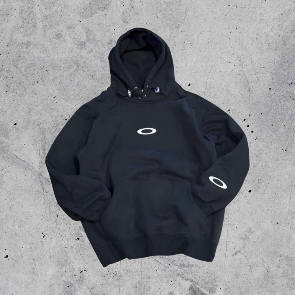 Oakley Spell Out Center Swoosh Hoodie